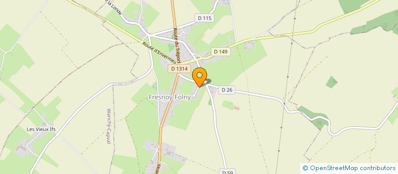 localisation de l'entreprise 509 681 250   FRESNOY-FOLNY