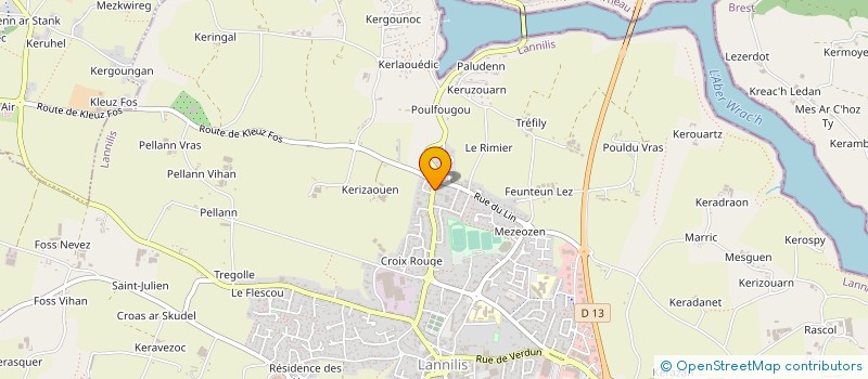 localisation de l'entreprise 509 683 256   PLOUGUERNEAU