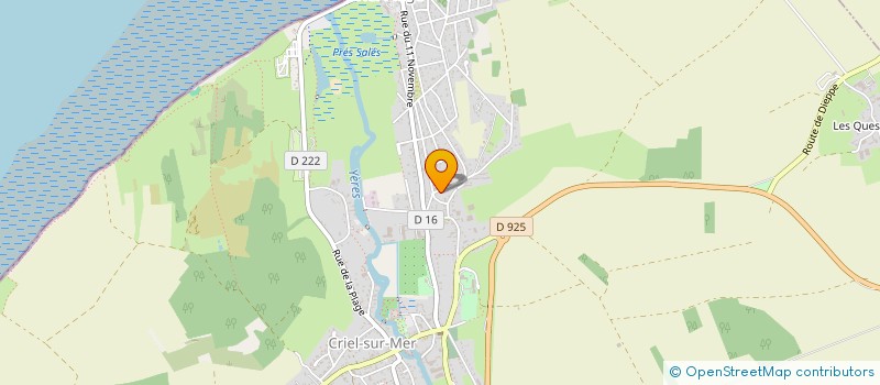 localisation de l'entreprise 509 698 437   CRIEL-SUR-MER