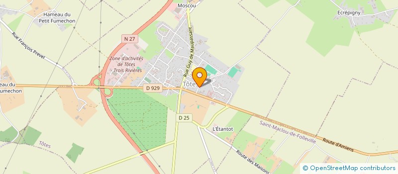 localisation de l'entreprise 509 710 216   VASSONVILLE