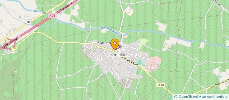 localisation de l'entreprise 509 713 285 à MONTBLANC