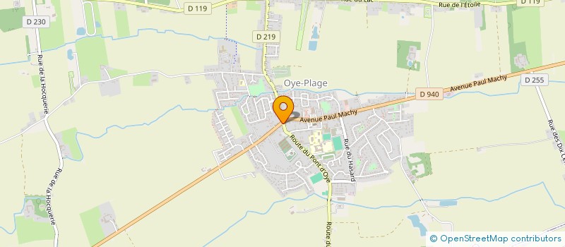 localisation de l'entreprise 509 714 333   OYE-PLAGE