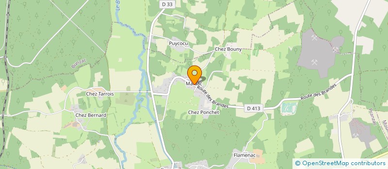 localisation de l'entreprise 509 720 967   PRANZAC