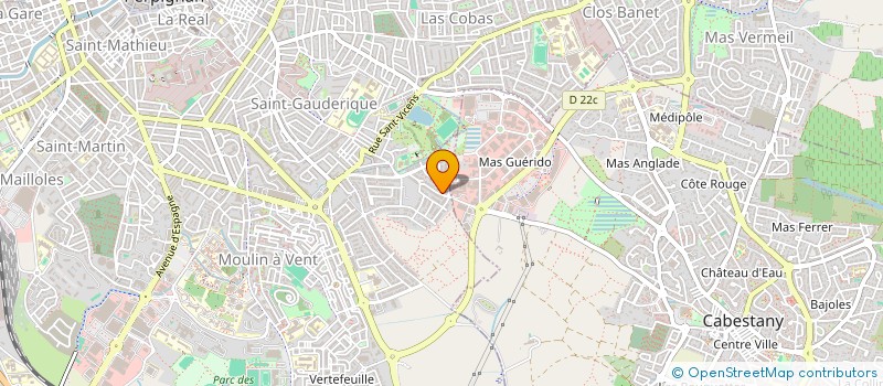 localisation de l'entreprise 509 724 860 à TOULOUGES