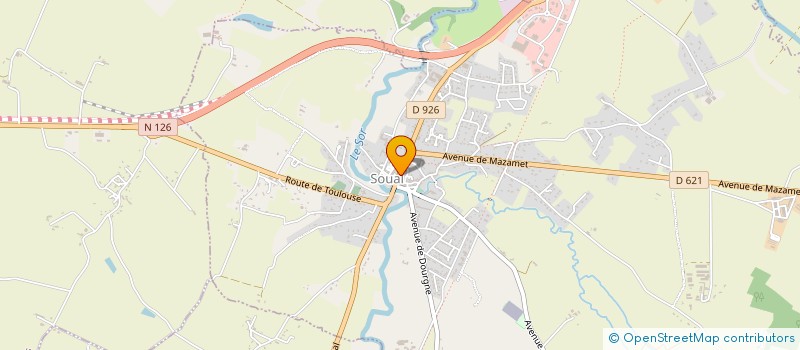 localisation de l'entreprise 509 743 142   MONTREDON-LABESSONNIE