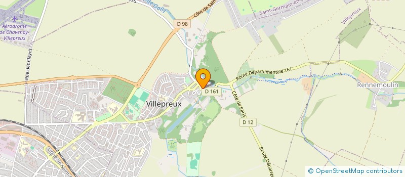 localisation de l'entreprise 509 748 257   VILLEPREUX