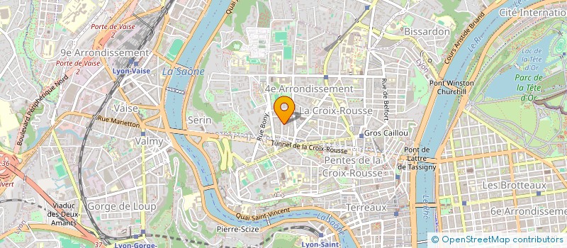 localisation de l'entreprise 509 749 297   LYON