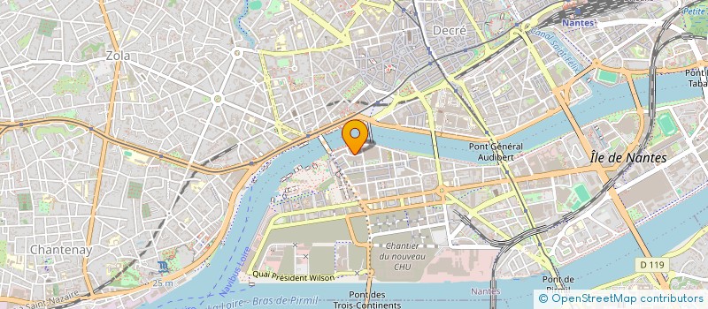 localisation de l'entreprise 509 752 168   NANTES