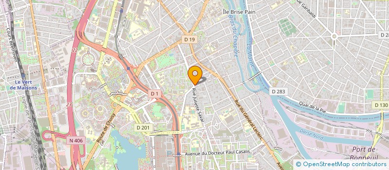 localisation de l'entreprise 509 753 406 à CRETEIL