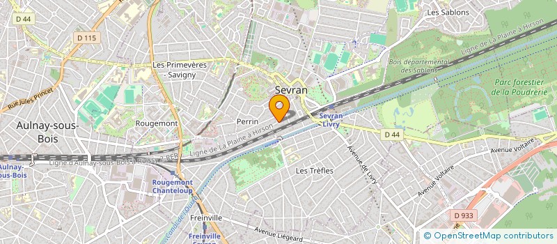 localisation de l'entreprise 509 755 799  à SEVRAN