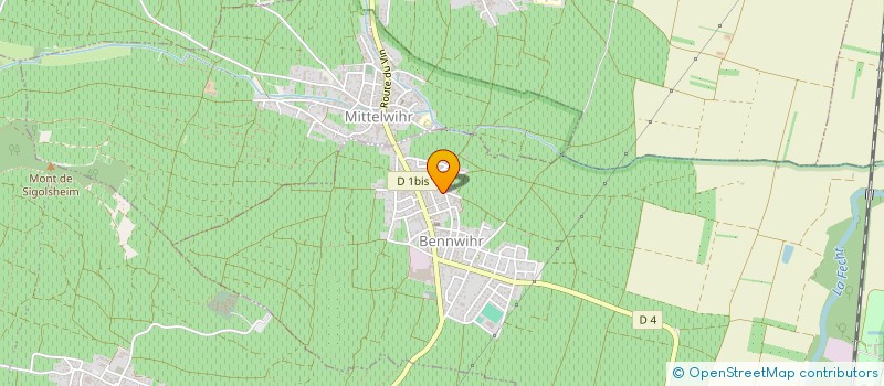 localisation de l'entreprise 509 757 514   BENNWIHR