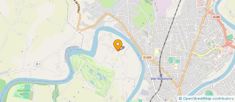 localisation de l'entreprise 509 763 678  à ALBI