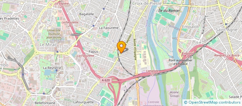 localisation de l'entreprise 509 771 671 à TOULOUSE