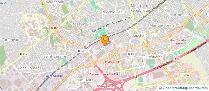 localisation de l'entreprise 509 799 144   NIMES