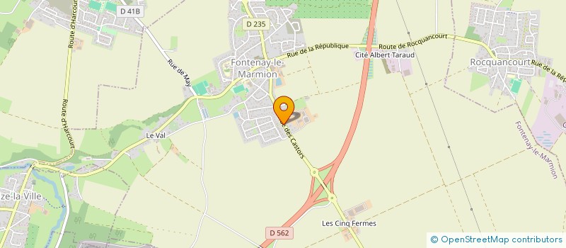 localisation de l'entreprise 509 803 623   POTIGNY