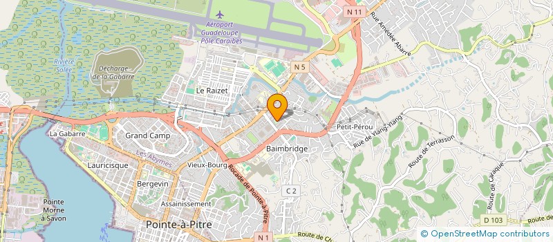 localisation de l'entreprise 509 823 076 à LES ABYMES