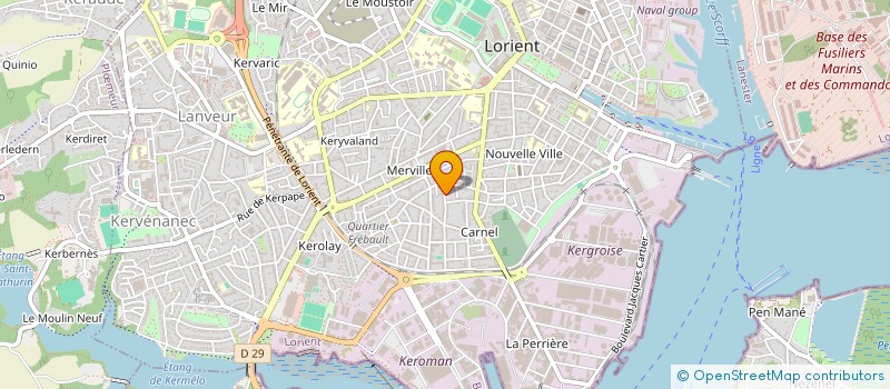 localisation de l'entreprise 509 832 028 à PLOEMEUR