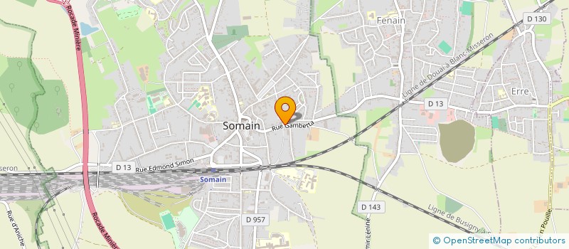 localisation de l'entreprise 509 842 209   FENAIN