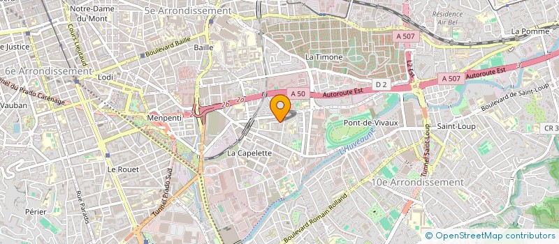 localisation de l'entreprise 509 845 418 à MARSEILLE