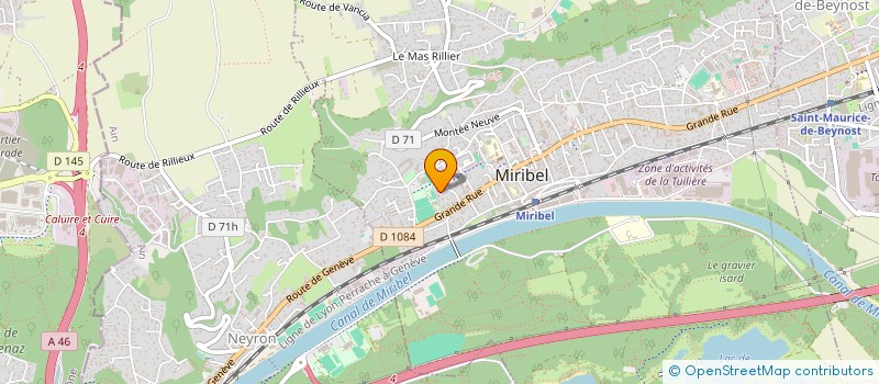 localisation de l'entreprise 509 853 222 à MIRIBEL