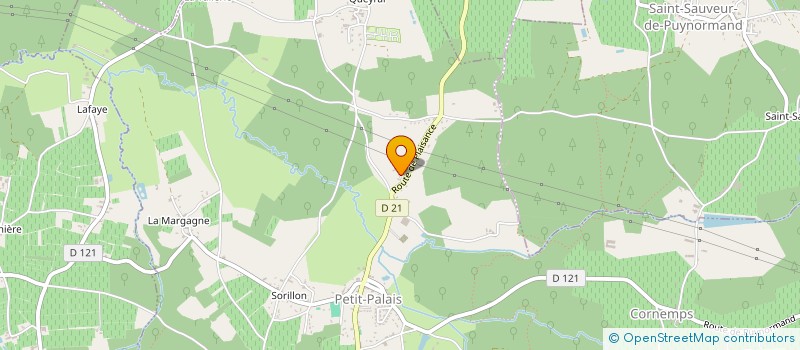 localisation de l'entreprise 509 856 530  à PUISSEGUIN