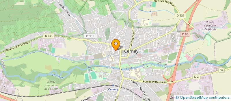 localisation de l'entreprise 509 873 659   WESTHALTEN