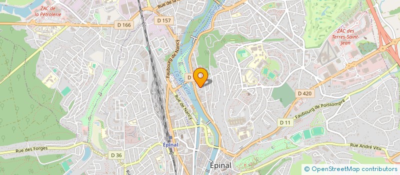 localisation de l'entreprise 509 880 225   EPINAL