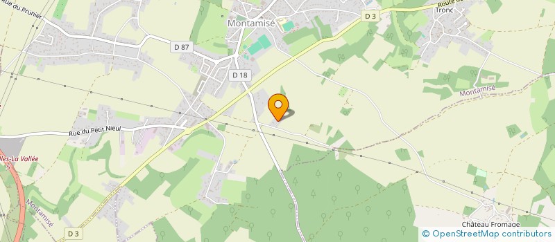 localisation de l'entreprise 509 885 406   CHATEAUPONSAC