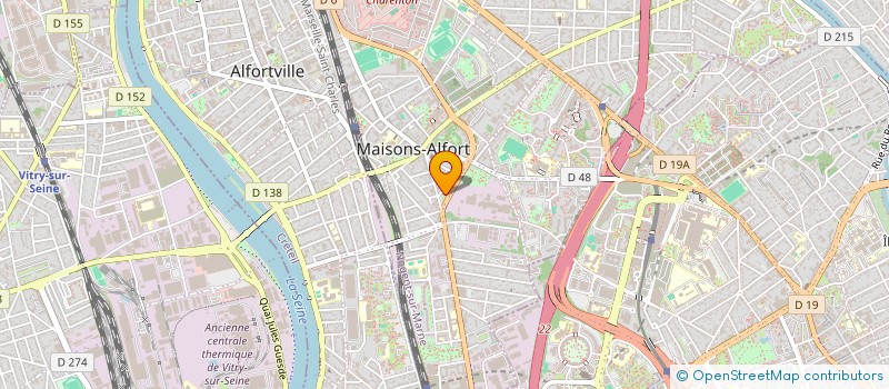 localisation de l'entreprise 509 888 392 à MAISONS-ALFORT