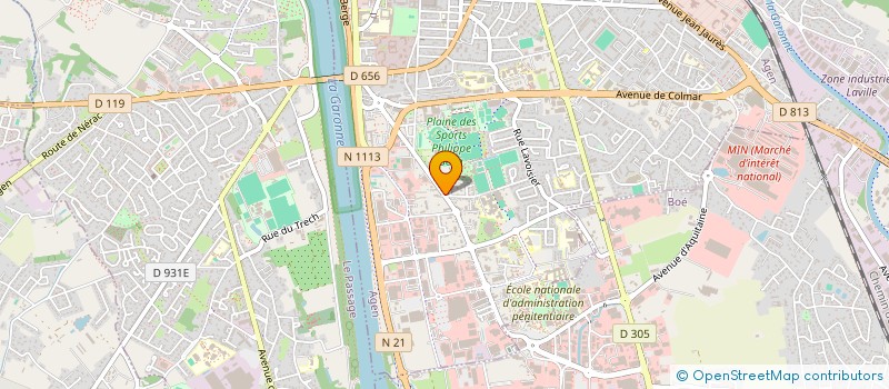 localisation de l'entreprise 509 895 082   AGEN