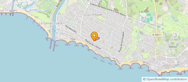 localisation de l'entreprise 509 895 249   AGDE