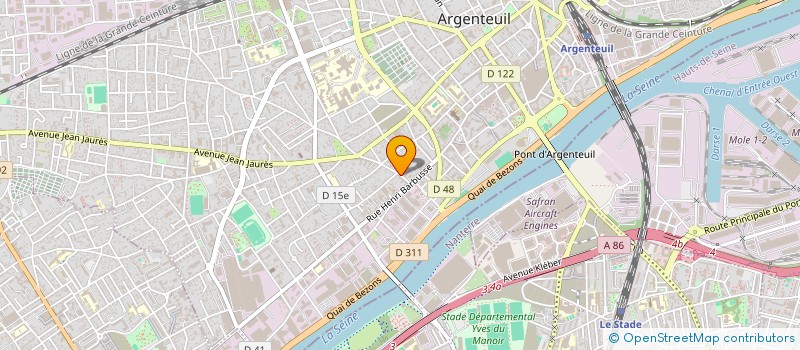 localisation de l'entreprise 509 895 975   ARGENTEUIL