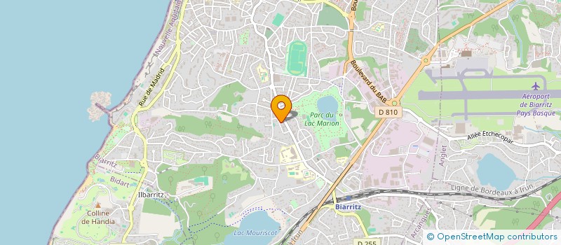 localisation de l'entreprise 509 908 281  à BIARRITZ
