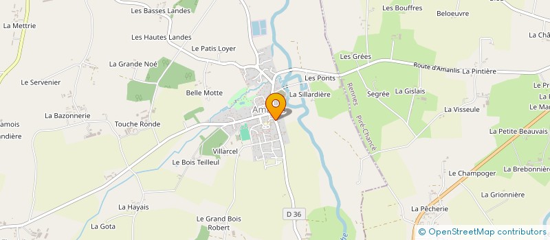 localisation de l'entreprise 509 918 074   SAINT-ARMEL