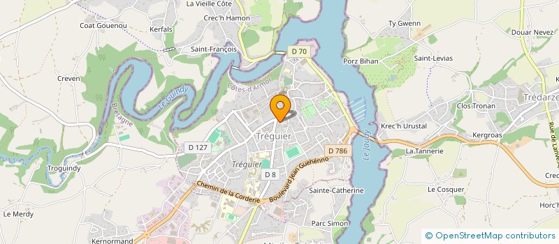 localisation de l'entreprise 509 920 260   PLOUARET