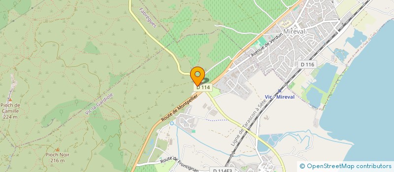 localisation de l'entreprise 509 920 583   VIC-LA-GARDIOLE