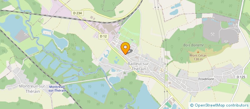 localisation de l'entreprise 509 921 599   BAILLEUL-SUR-THERAIN