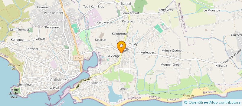 localisation de l'entreprise 509 943 742   TREFFIAGAT