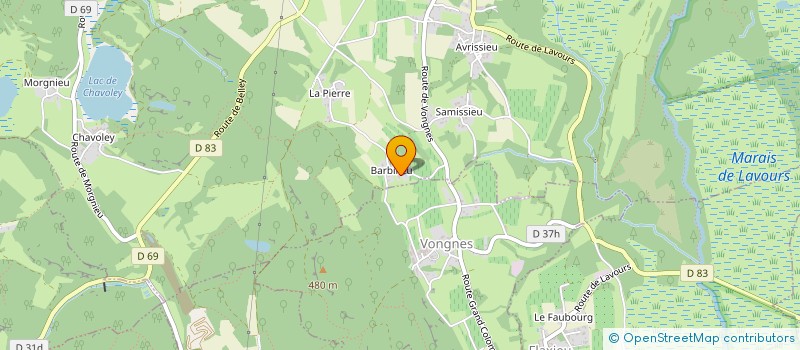 localisation de l'entreprise 509 962 346 à CEYZERIEU