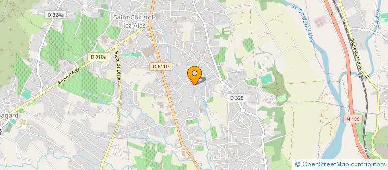 localisation de l'entreprise 509 968 434   SAINT-CHRISTOL-LEZ-ALES