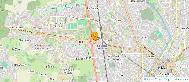 localisation de l'entreprise 509 978 755   LE MANS
