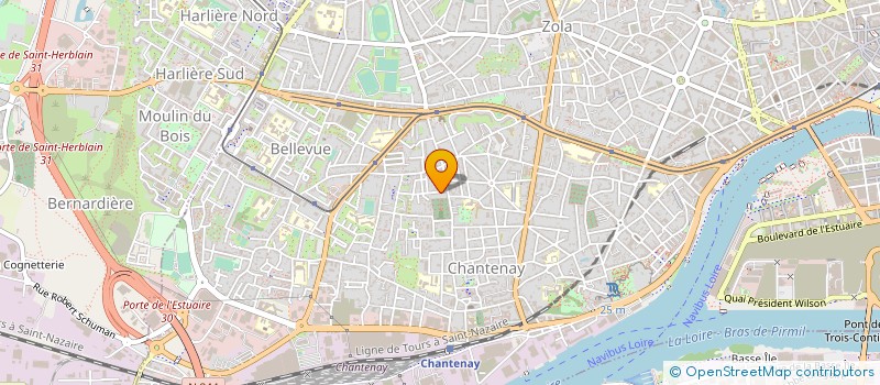 localisation de l'entreprise 509 979 373   NANTES