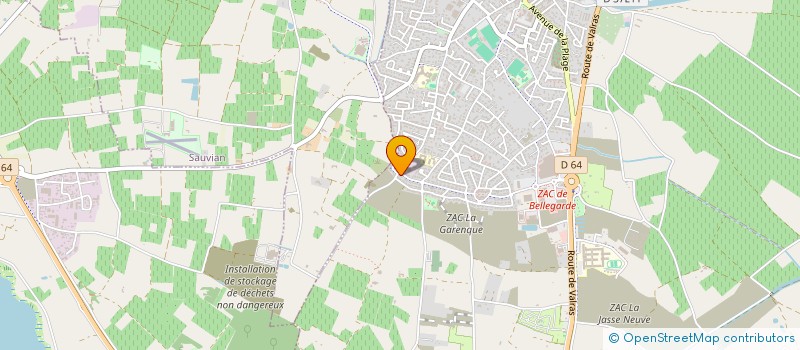 localisation de l'entreprise 509 990 487   VENDRES