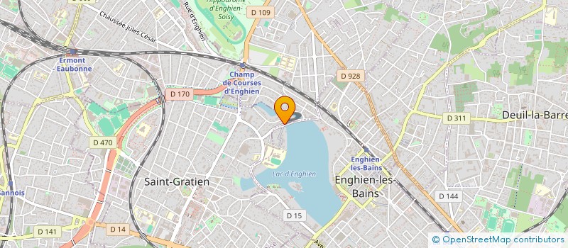 localisation de l'entreprise 50BIS BOULEVARD SOUCHET A NOISY LE GRAND  SAINT-GRATIEN