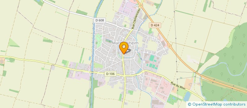 localisation de l'entreprise 50QAM  MARCKOLSHEIM