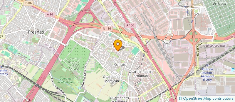 localisation de l'entreprise 51 DANTZIG SAS à RUNGIS