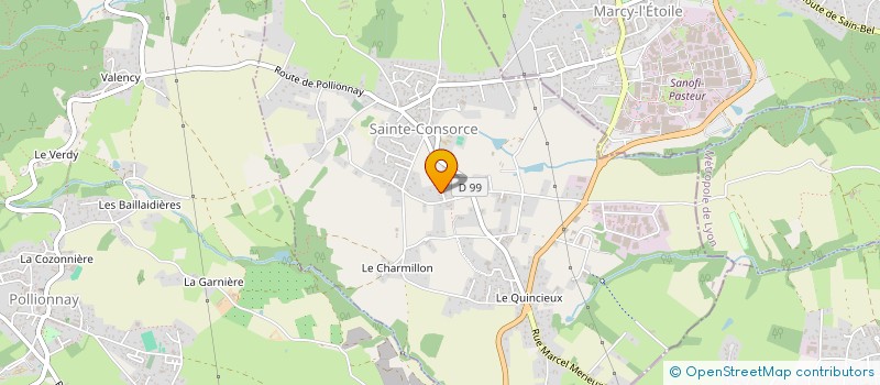 localisation de l'entreprise 510 015 217   SAINTE-CONSORCE