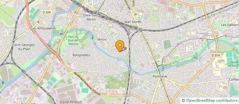 localisation de l'entreprise 510 037 435 à LE MANS