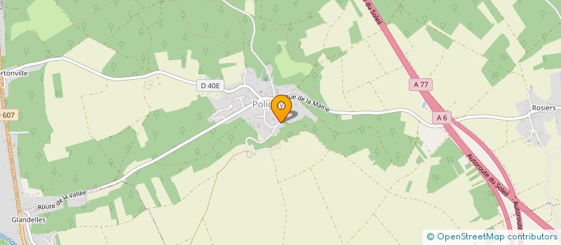 localisation de l'entreprise 510 038 870   POLIGNY