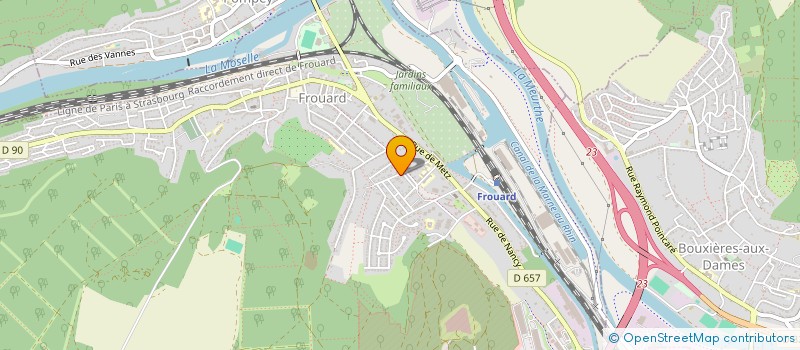 localisation de l'entreprise 510 076 243   POMPEY